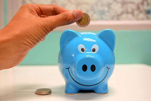 Photo of piggy bank.
