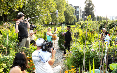 TV Pilot Shot at Garden